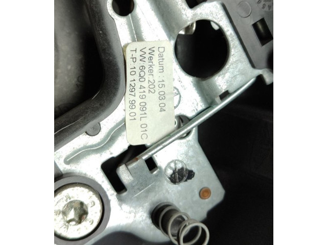 Руль Volkswagen Polo  2002 - 2005 года 6Q0419091G      