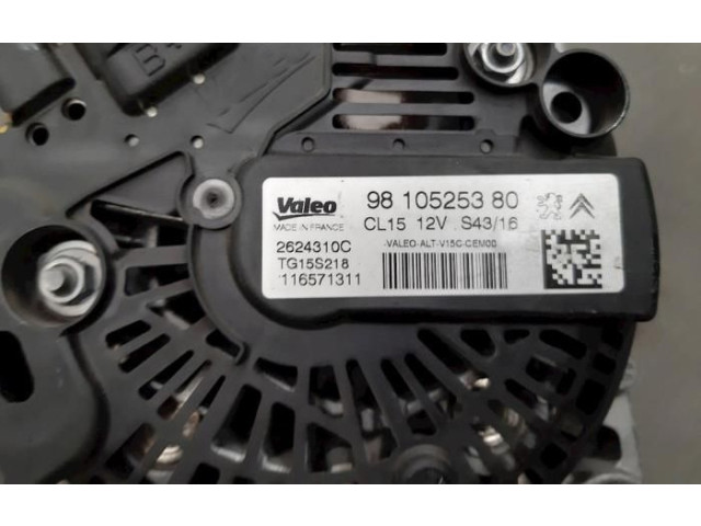 Генератор 9810525380   Peugeot 2008 I      