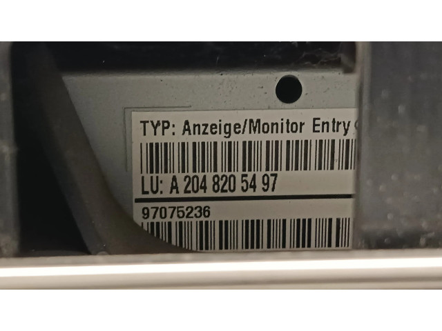 Дисплей    A2048205497   Mercedes-Benz C W204