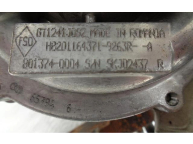 Turbodmychadlo Турбина 8201164371 Renault Megane IV
