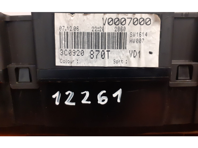 Панель приборов V0007000, A2C53117394   Volkswagen PASSAT B6       