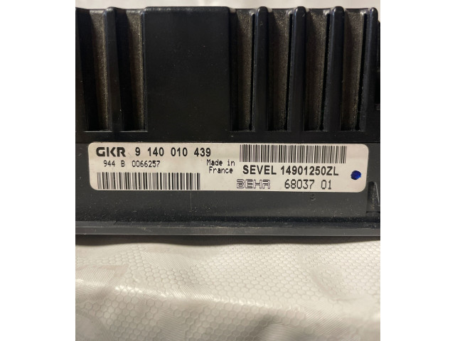 Блок управления климат-контролем 9140010439, 6803701   Fiat Ulysse
