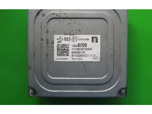 Řídící jednotka 12668099, 67R-010386 Opel Astra K 2018