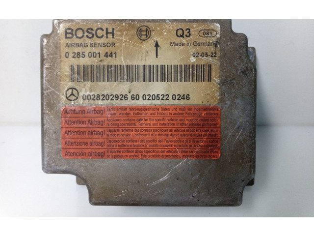 Блок подушек безопасности 0285001441, 0285001441   Mercedes-Benz E AMG W211