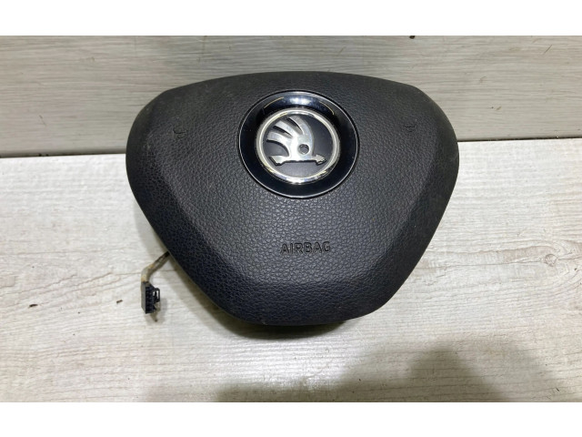 Подушка безопасности водителя 5E0880201B   Skoda Octavia Mk3 (5E)