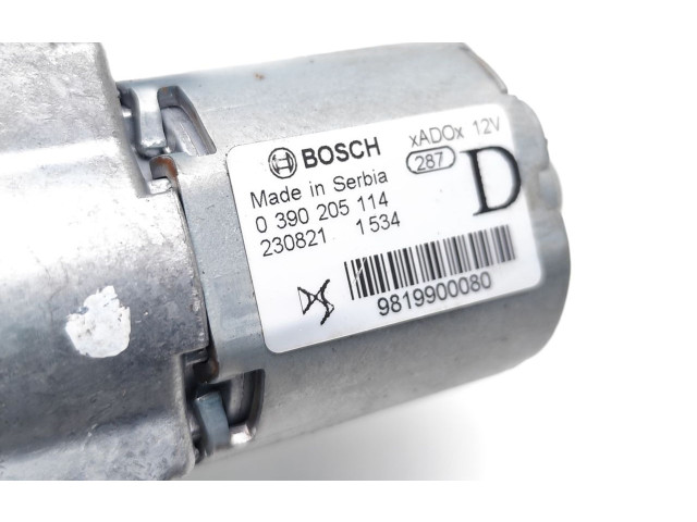 Моторчик заднего дворника 9819900080, 0390205114 Citroen C3 Aircross