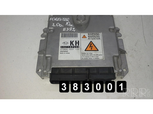 Блок управления двигателя 2758009257 Subaru Forester SH