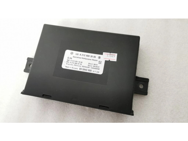 Блок комфорта 2129003806, A2129003806   Mercedes-Benz B W246 W242   