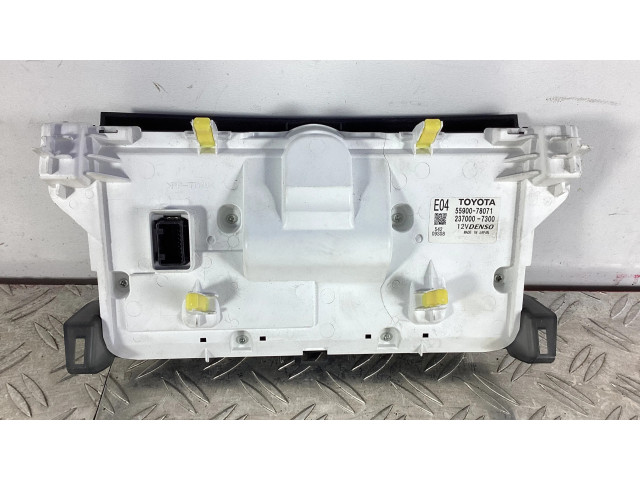 Блок управления климат-контролем 5590078071, 2370007300 Lexus NX