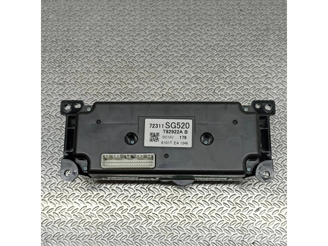 Блок управления климат-контролем 72311SG520, T82922AB   Subaru Forester SJ