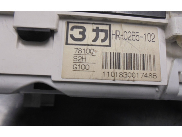 Pojistková skříňka Спидометр (приборный щиток) 78100S2HG100, 78155S2HJ01 Honda HR-V 2000