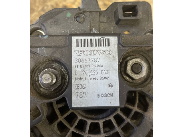 Генератор 30667787, 0124525060 Volvo S60