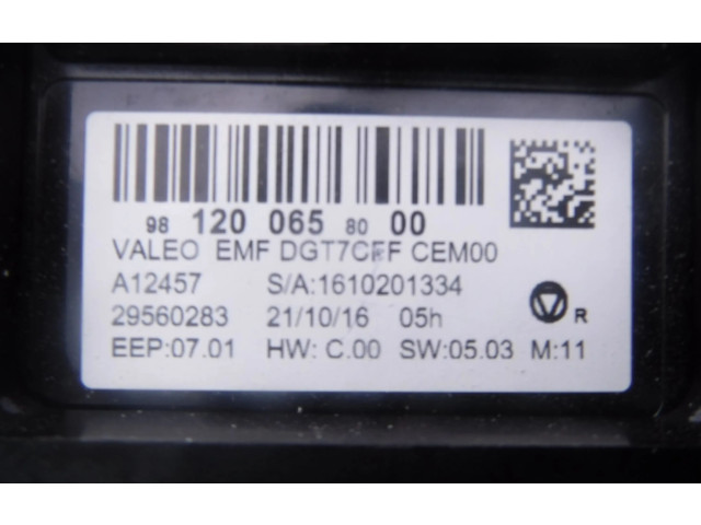 Дисплей 98123287 Citroen C3 Aircross