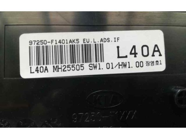 Блок управления климат-контролем 97250F1401AK5 KIA Sportage