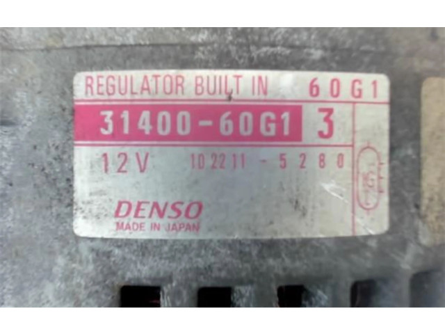 Генератор 3140060G13 Suzuki Ignis