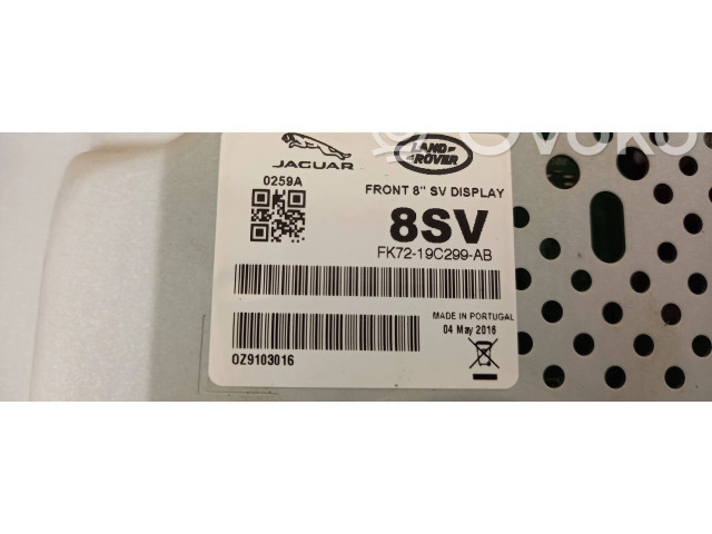 Дисплей FK7219C299AB Jaguar XE