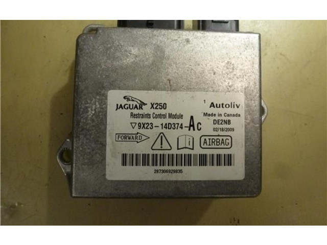 Блок подушек безопасности 9X2314D374AC Jaguar XF X250