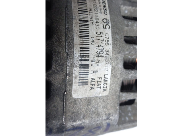 Генератор 51714794   Fiat Grande Punto 1.4     