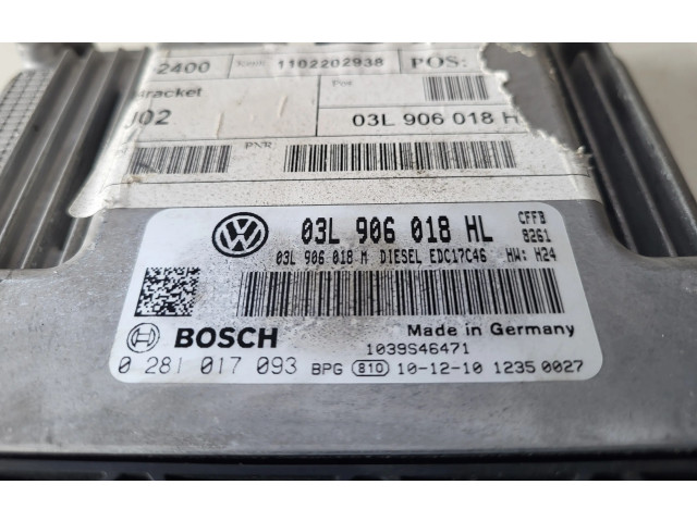 Руль Seat Alhambra (Mk2) 2010 - года 03L906018HL, 1K0905851B