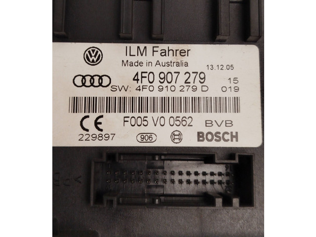 Блок комфорта 4F0910279D, F005V00562   Audi A6 S6 C6 4F   