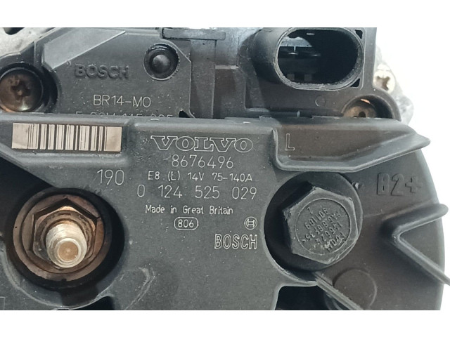 Генератор 8676496, 0124525029 Volvo S80