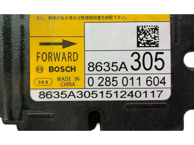Блок подушек безопасности 8635A305, 0285011604 Mitsubishi Outlander