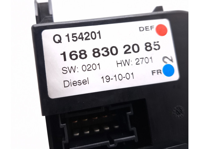 Блок управления климат-контролем 1688302085, 2440004601   Mercedes-Benz A W168