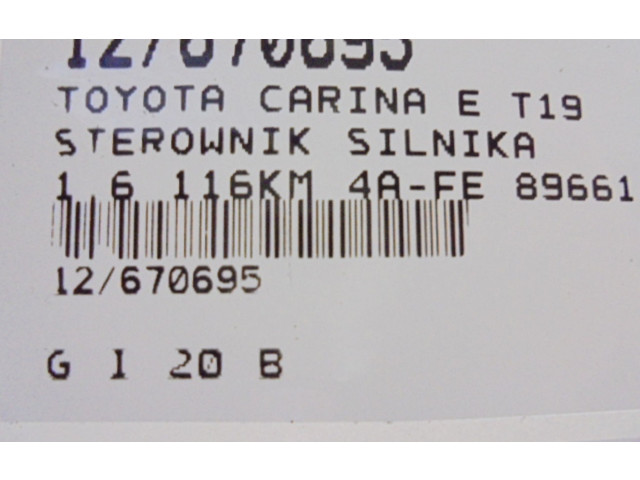Řídící jednotka 89661-05060, 89661-05060 Toyota Carina T190 1995