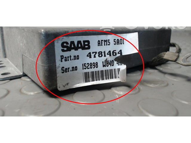 Řídící jednotka 4781464 Saab 9000 CC 1996