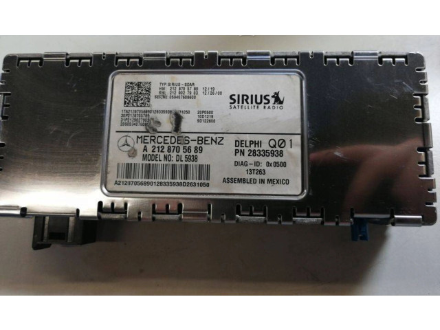 Блок управления A2128705689, 28335938   Mercedes-Benz GL X166