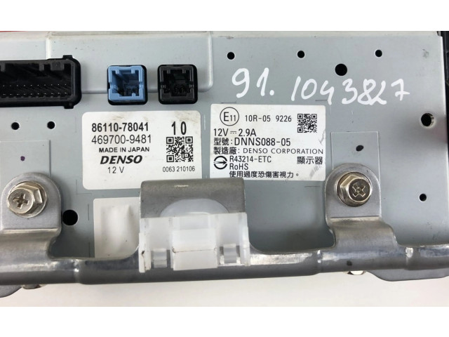 Дисплей 4697009481, 8611078041 Lexus NX