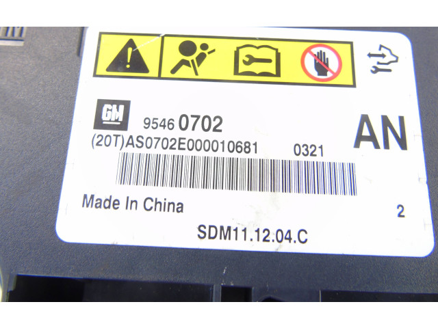 Блок подушек безопасности 95460702   Chevrolet Captiva