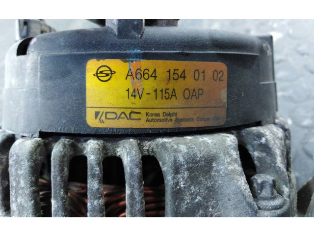 Генератор A6641540102, P3-B5-4-1 SsangYong Kyron