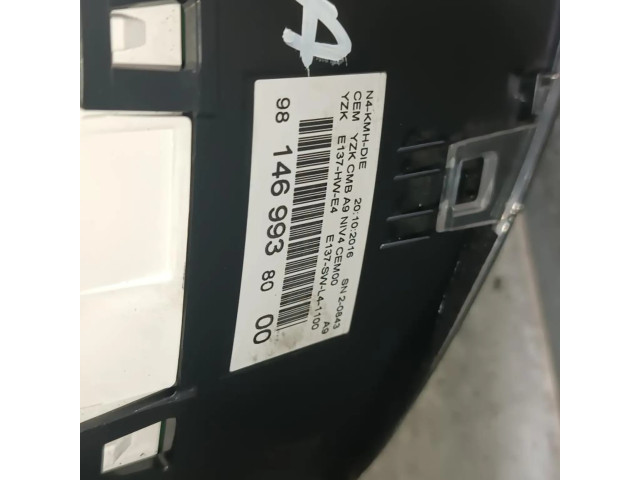 Панель приборов 9814699380, CUADROINSTRUMENTOS Peugeot 2008 I