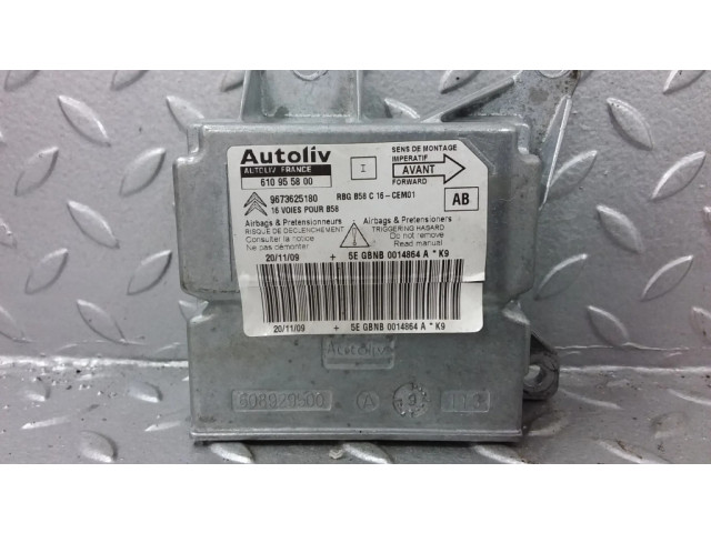 Блок подушек безопасности 9673625180, 610955800 Citroen C4 I Picasso