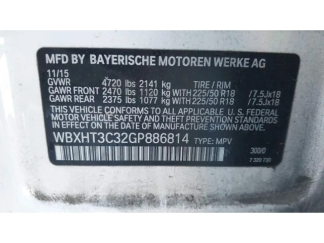 Zpětné zrcátko BMW X1 F48 F49 2016 7349649