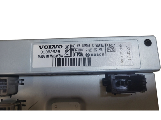 Дисплей 31382525, 7609502009 Volvo V40