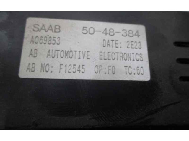 Блок управления климат-контролем 5048384, A069853   Saab 9-5