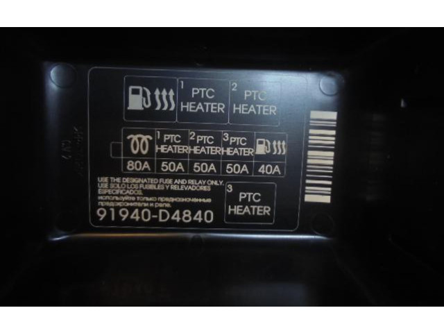 Pojistková skříňka 91940-D4840 KIA Optima 2002