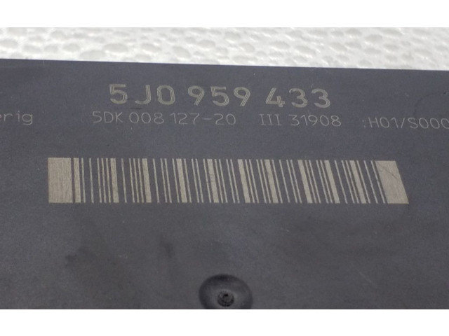 Блок комфорта 5J0959433, 5DK00812720   Skoda Fabia Mk2 (5J)   