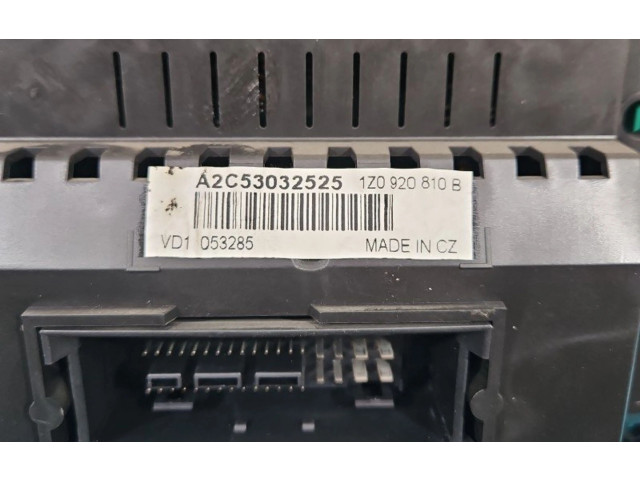 Панель приборов 1Z0920810B, IMPRK1370919 Skoda Octavia Mk2 (1Z)