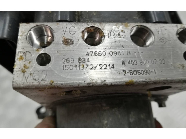 Блок АБС 0265956320, 2265106516   Renault  Twingo III  2014 -  года