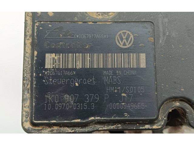 Блок АБС 1K0907379P, 00009496E5 Skoda Octavia Mk2 (1Z) 2004 - 2013 года