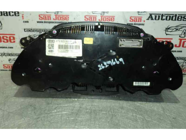 Панель приборов 8T0920930P Audi A5 8T 8F