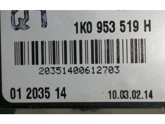 Ручка стеклоочистителей 1K0953519H, 01203514 Volkswagen Golf SportWagen