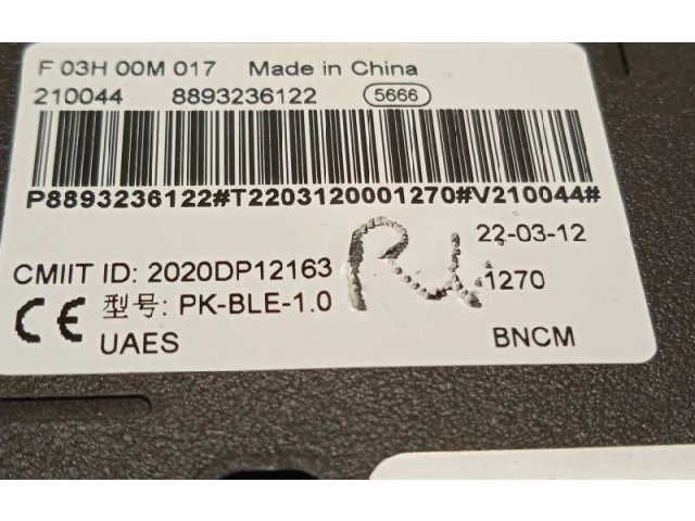 Блок управления 8893236122 Lynk & co 01