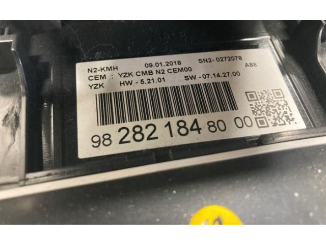 Панель приборов 20272078, 9828218480 Citroen C3 Aircross