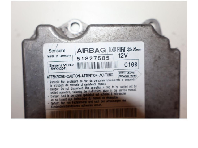 Блок подушек безопасности 51827585   Fiat Bravo