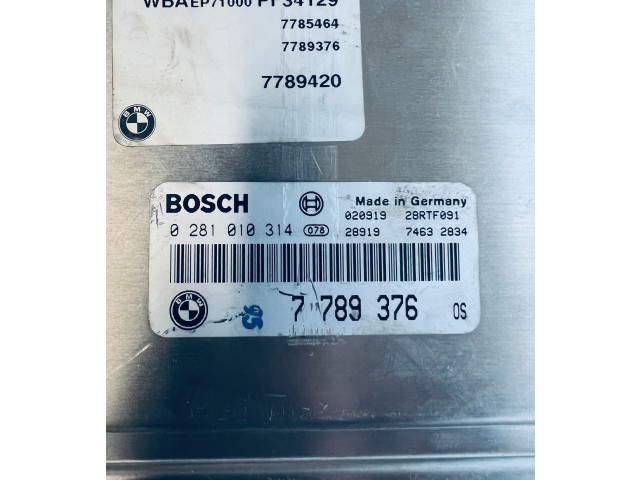 Řídící jednotka 7789376, 7789420   BMW 3 E46 2000