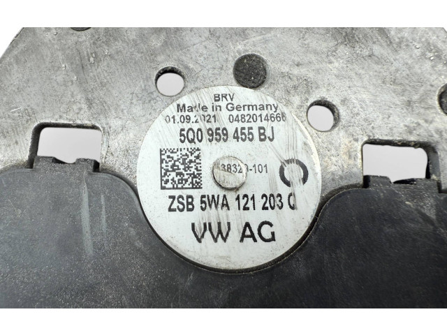 Вентилятор радиатора     5Q0959455BJ, 5WA121203Q    Audi Q2 - 